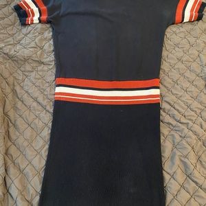 DKNY 90s sport knit dress